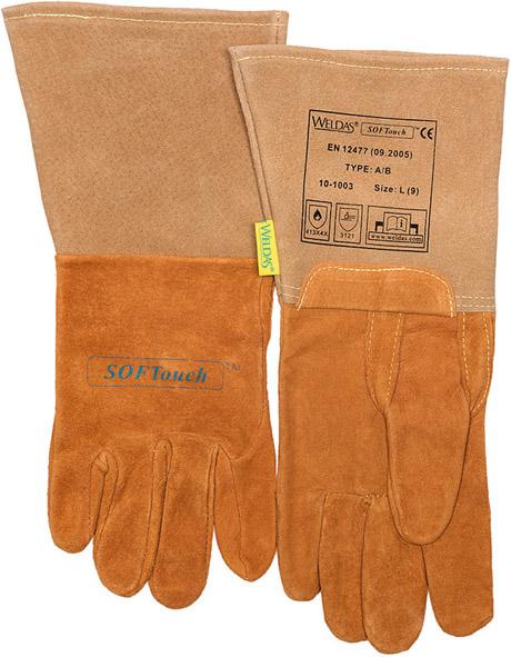 swt106078.jpg Schweißerhandschuh(Argon)Nr. 10-1003, Gr. M Schweinsleder (1 Paar) Weldas