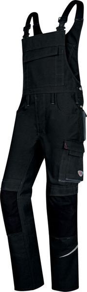 Latzhose 1804 720, Gr. 60,schwarz
