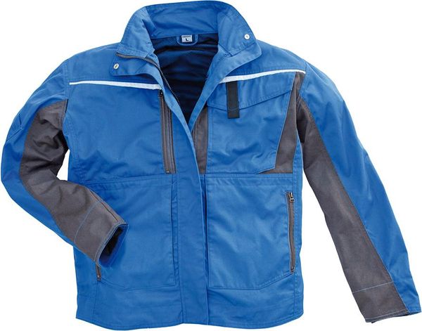 lag145433.jpg Arbeitsjacke Champ, Gr. S, blau/grau Excess