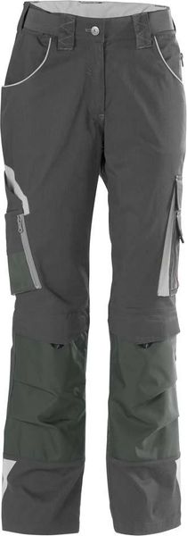FORTIS Damen Bundhose 24,d-grau/hellgrau,Gr.36