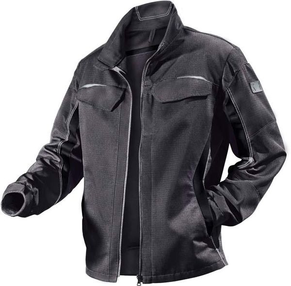 fas138796.jpg Jacke PULSSCHLAG,Gr. 50, anthrazit/schwarz