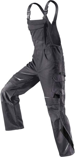 Latzhose PULSSCHLAG Gr. 110, anthr./schw.