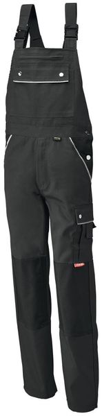 Latzhose,Canvas,320 g/qm,Gr.54,schwarz