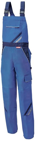 Latzhose Highline, Gr.52,kornblau/marine