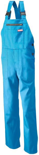 Latzhose, 100% BW, 290 g/qm,Gr.52,kornblau