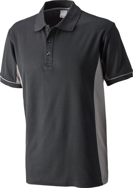 Poloshirt Function Cont. schwarz/grau Gr.2XL