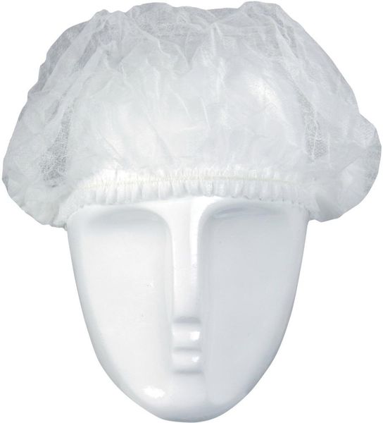 Kopfhaube, 52cm,Vlies, weiß, 100Stck/Beutel