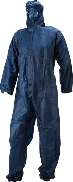 ask119926.jpg Einwegschmutzanzug, PP, Gr. L, blau, FORTIS