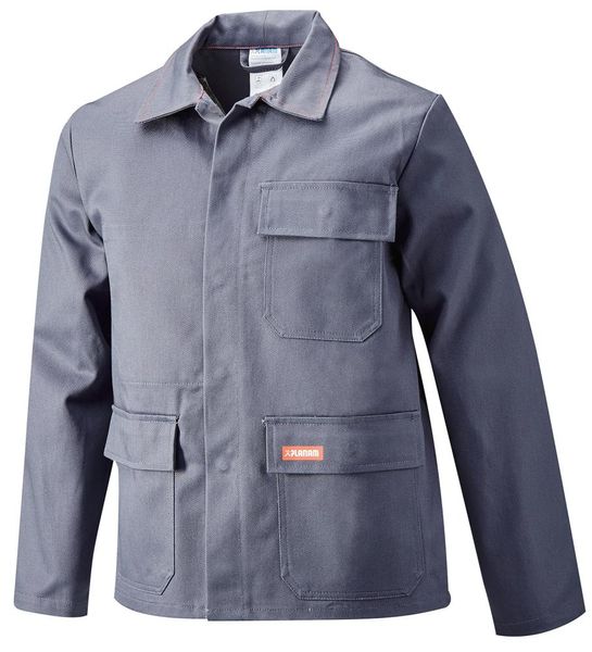 Schweisserjacke,Gr.58, 360 g/qm,grau