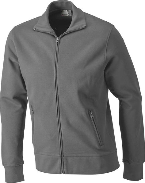 pim147439.jpg Sweatshirtjacke, Gr. M steelgrey