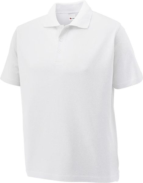 Poloshirt, Gr. 3XL, weiß
