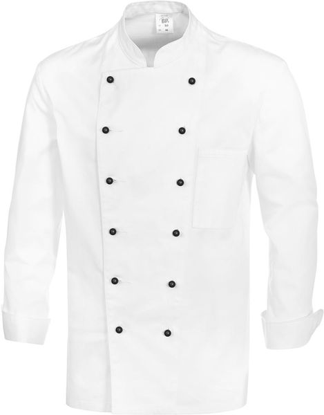 Kochjacke 1500 130, Gr. 58, weiß