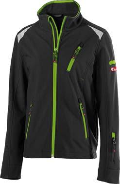 lag156303.jpg FORTIS Kids Jacke 24, schw./limegreen,Gr98-104