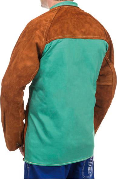 lag164124.jpg Schweißerlederjacke Gr.2XL,leicht Nr. 44-7300Weldas