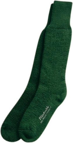 Stiefelsocke,Vollplüsch, Gr. 39-41, grün, FORTIS