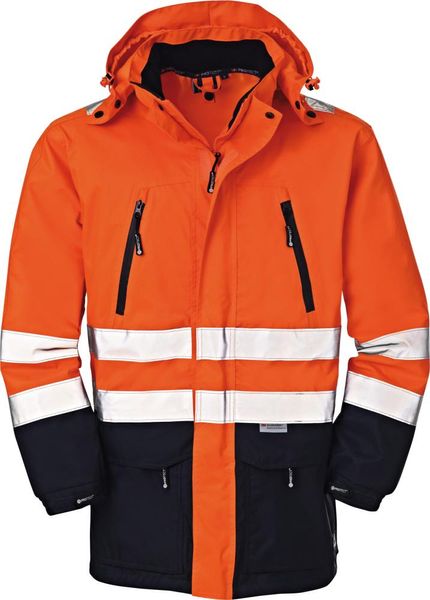 lag162259.jpg Warnschutzjacke Detroit, leuchtorange/navy,Gr.2XL