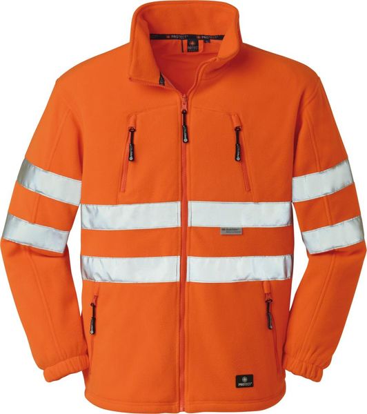 lag162261.jpg Warnfleecejacke Seattle, leuchtorange,Gr.XL