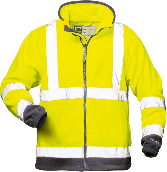 lag156200.jpg Warn-Fleecejacke ValentinGr. S, gelb/marine