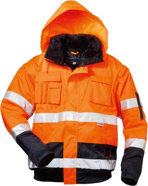lag140845.jpg Warnjacke Volker, Gr. L, orange/marine