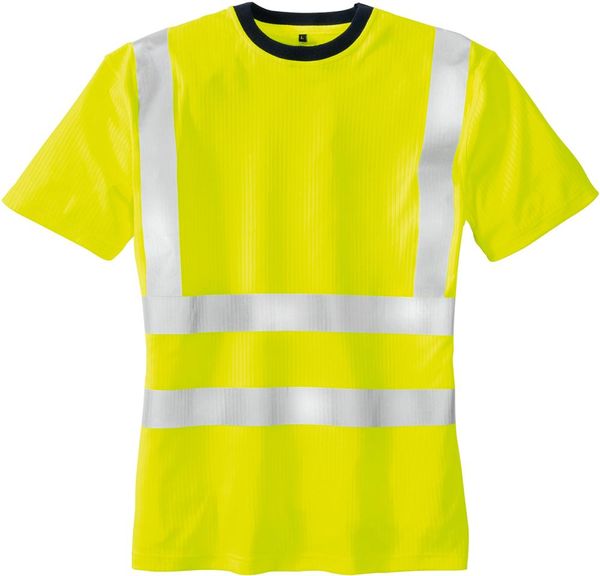 Warnschutz-T-Shirt HOOGE,leuchtgelb, Gr. XL