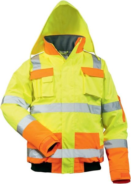 pim104970.jpg Warnpilotenjacke Mats, Gr. 2XL, gelb/orange