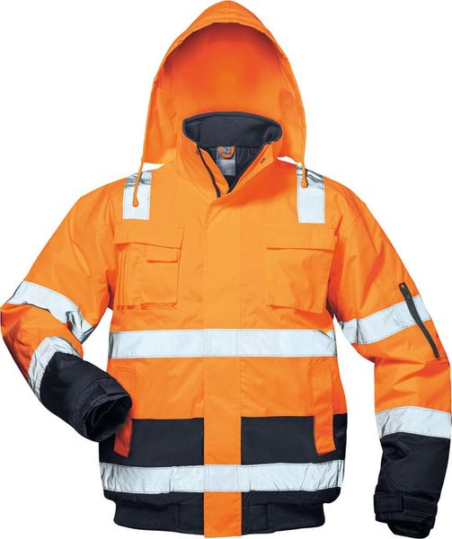 lag156252.jpg Warnpilotenjacke Jonas,Gr.XL,orange/blau