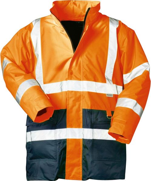 lag156227.jpg Warnparka, Gr. XL, orange/blau