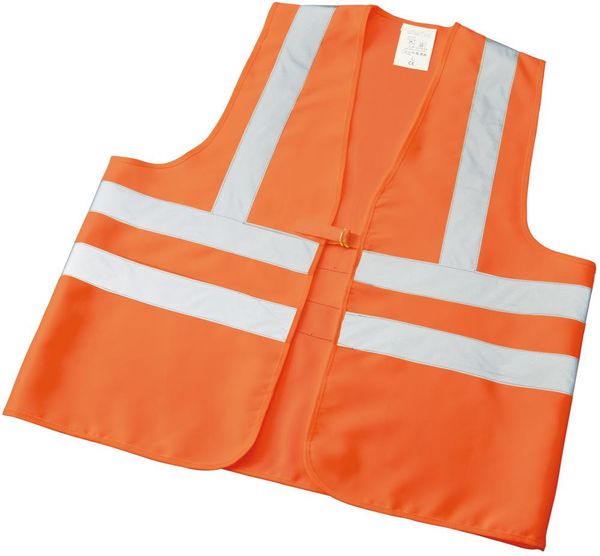 Warnweste, BW-MG, EN 20471, orange, Gr.L