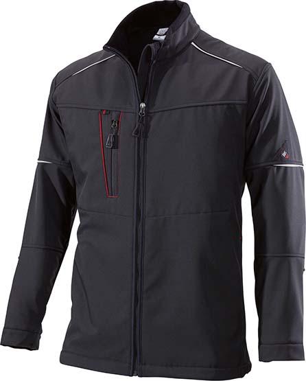 Softshelljacke 1868 572, Gr. XL, schwarz