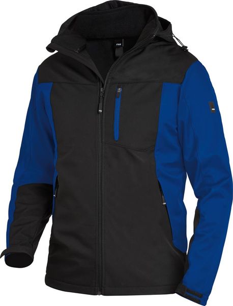Softshelljacke JANNIK, royalblau-schwarz, Gr.M