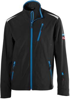lag156327.jpg FORTIS Herren Jacke 24, schwarz/türkis, Gr. XXL