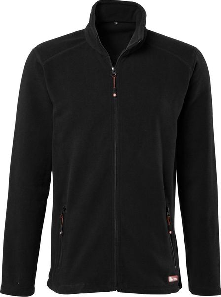 FORTIS Fleecej.Basic 24, schwarz,Gr.S