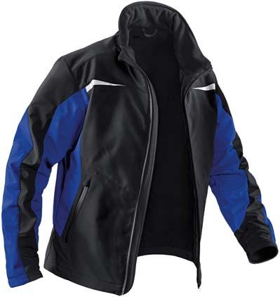 SoftshellJacke PULSSCHLAGGr. L, schw./kbl.blau