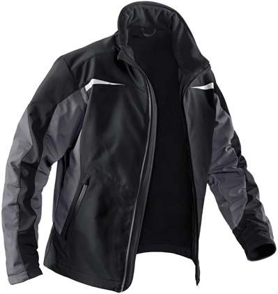 SoftshellJacke PULSSCHLAGGr. S, schw./anthr.