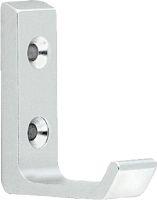 517314 Garderobenprofil- Haken 38X48mm LM poliert