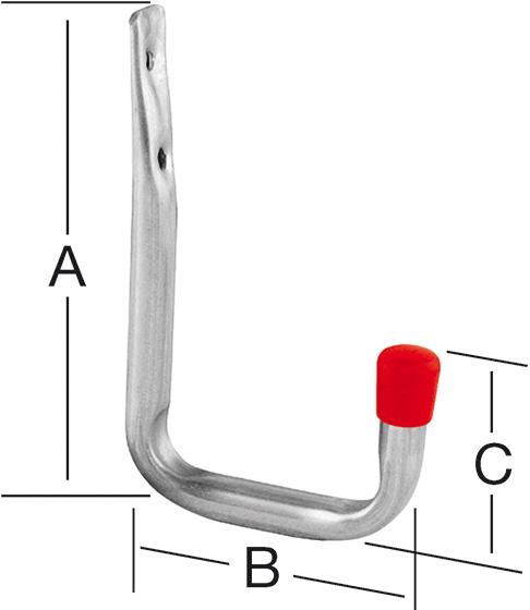 Wandhaken Typ 5 12 X 1 mm Stahlr.