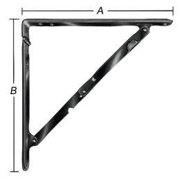 Klappkonsolen weiss 300X300mm Nr. 151300LW