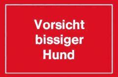 lag110881.jpg Warnschild 250x150mm Vorsicht bissiger Hund