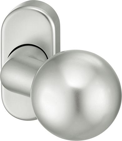 PT-Türknopf,feststehend, 07 0846,a.Ros.oval,Alu F1
