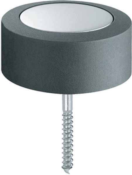 Boden-Türpuffer,24mm 0 38 3878,F69 matt,Ø48mm