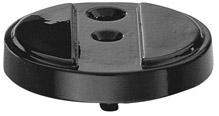 Boden-Türpuffer,10mm 0 38 3884,Alu+F.schw.9005