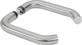 Türdrücker 419G,EdelstahlVK8,TS30-50mm, runde Form