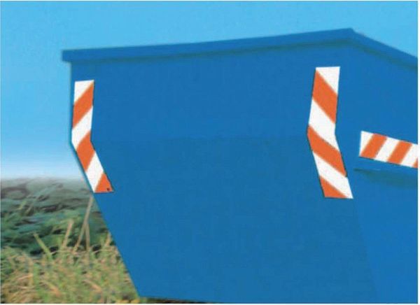 Containermarkierung 141x705mm 1.Satz magneti.
