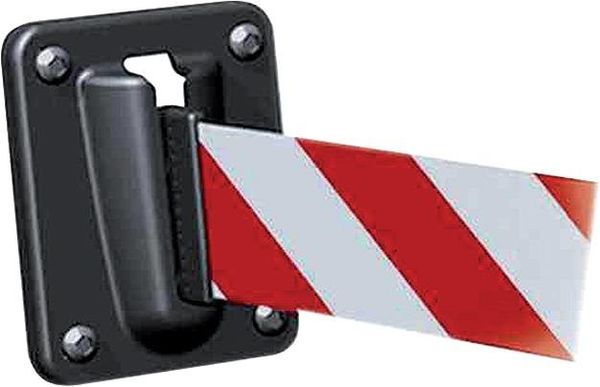 Wandclip, magnetisch Kunststoff, schwarz