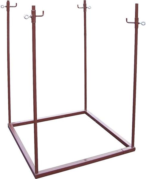 Gestell f. Big-Bag, lack.Halter höhenverstellbar