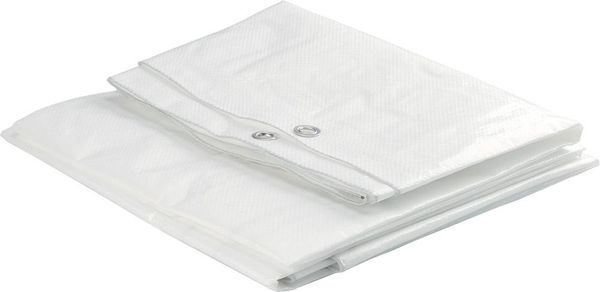 Bändchengewebeplane PE 160 g/qm, 4 x 5 m