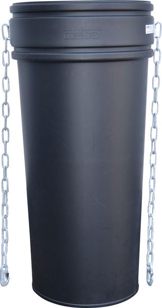 Schuttrutsche schwarz 1,1m
