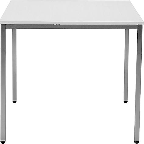 Tisch 800x800 mm lichtgrau/lichtgrau