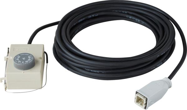Feuchtraum-Thermostat mit 10m Kabel kpl.