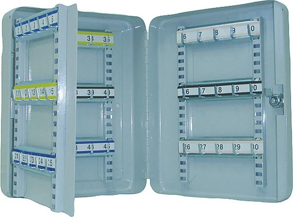 Schlüsselkassette f. 45 Schlüssel 300x240x80mm